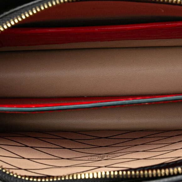Louis Vuitton Epi Trunk Shoulder Bag Rouge Black Leather - Picture 5 of 8